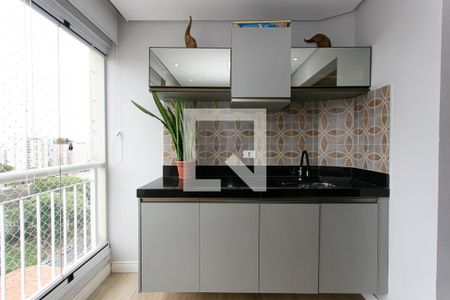 Varanda da Sala de apartamento à venda com 2 quartos, 85m² em Vila Mafra, São Paulo