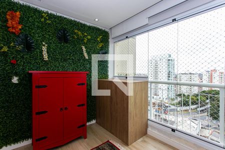 Varanda da Sala de apartamento à venda com 2 quartos, 85m² em Vila Mafra, São Paulo