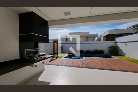 Varanda Gourmet de casa de condomínio à venda com 3 quartos, 279m² em Jardim Samambaia, Jundiaí