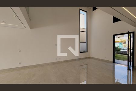 Sala de casa de condomínio à venda com 3 quartos, 279m² em Jardim Samambaia, Jundiaí
