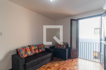 Sala de apartamento à venda com 1 quarto, 42m² em Coronel Aparicio Borges, Porto Alegre