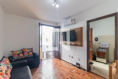 Sala de apartamento à venda com 1 quarto, 42m² em Coronel Aparicio Borges, Porto Alegre