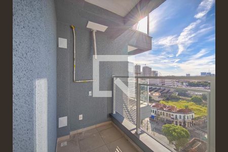 Varanda do Studio de kitnet/studio à venda com 1 quarto, 32m² em Santo Cristo, Rio de Janeiro