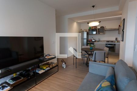 Sala de apartamento para alugar com 2 quartos, 76m² em Vila da Serra, Nova Lima