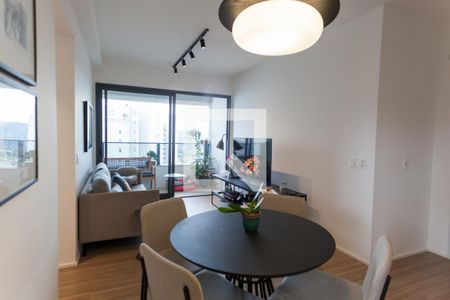 Sala de apartamento para alugar com 2 quartos, 76m² em Vila da Serra, Nova Lima