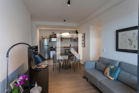 Sala de apartamento para alugar com 2 quartos, 76m² em Vila da Serra, Nova Lima