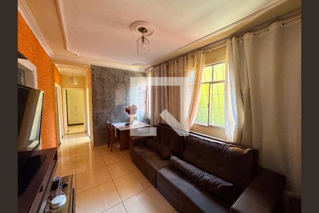 Sala de apartamento à venda com 2 quartos, 73m² em Novo Riacho, Contagem