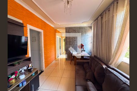 Sala de apartamento à venda com 2 quartos, 73m² em Novo Riacho, Contagem