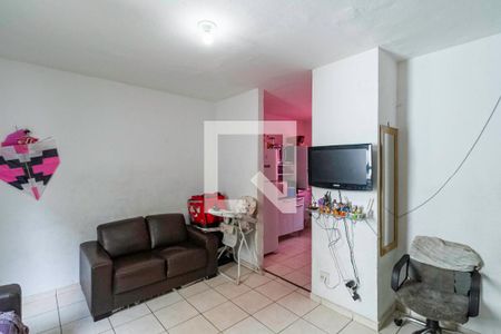 Sala de apartamento à venda com 2 quartos, 44m² em Nacional, Contagem