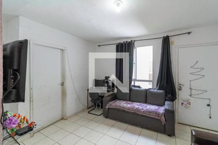 Sala de apartamento à venda com 2 quartos, 44m² em Nacional, Contagem