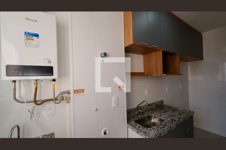 Cozinha e Área de Serviço de apartamento à venda com 2 quartos, 49m² em Jardim Carolina, Jundiaí