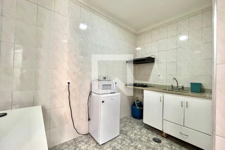 Cozinha de kitnet/studio para alugar com 1 quarto, 24m² em Jardim Oriental, São Paulo