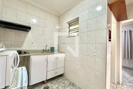 Cozinha de kitnet/studio para alugar com 1 quarto, 24m² em Jardim Oriental, São Paulo