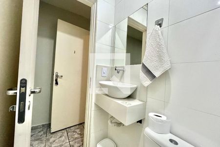 Banheiro de apartamento para alugar com 1 quarto, 26m² em Jardim Oriental, São Paulo