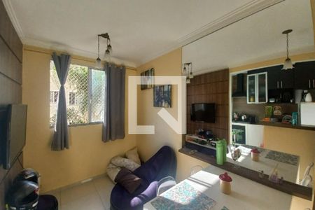Sala de apartamento à venda com 2 quartos, 53m² em Loteamento Parque São Martinho, Campinas