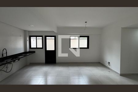 Sala - Cozinha de apartamento à venda com 2 quartos, 59m² em Vila Guiomar, Santo André