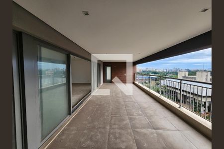 Varanda de apartamento à venda com 5 quartos, 245m² em Ibirapuera, São Paulo