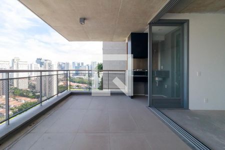 Sala - Varanda de apartamento à venda com 3 quartos, 165m² em Jardim das Acacias, São Paulo