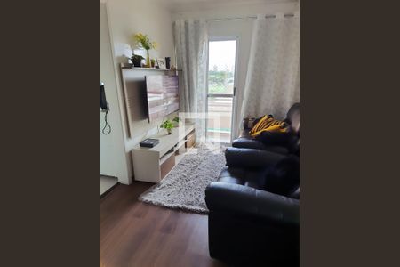 Sala de apartamento para alugar com 2 quartos, 49m² em Casa Branca, Santo André