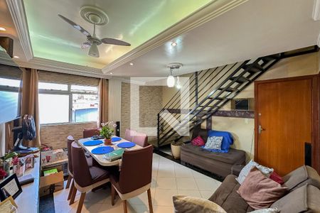 Sala de apartamento à venda com 4 quartos, 198m² em Santa Monica, Belo Horizonte