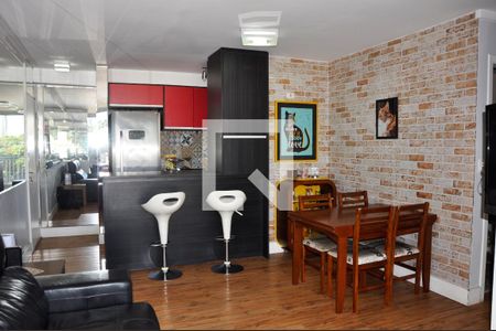 Detalhe - Sala e Sala de Jantar de apartamento à venda com 3 quartos, 72m² em Nossa Senhora do O, São Paulo