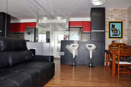 Detalhe - Sala e Sala de Jantar de apartamento à venda com 3 quartos, 72m² em Nossa Senhora do O, São Paulo