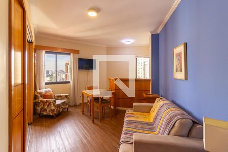 Sala/Cozinha de apartamento para alugar com 1 quarto, 34m² em Jardim Paulista, São Paulo