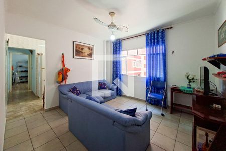 Sala de apartamento para alugar com 1 quarto, 64m² em Vila Assuncao, Praia Grande