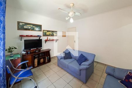 Sala de apartamento para alugar com 1 quarto, 64m² em Vila Assuncao, Praia Grande