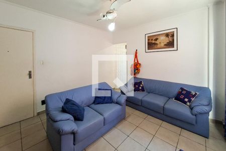 Sala de apartamento para alugar com 1 quarto, 64m² em Vila Assuncao, Praia Grande