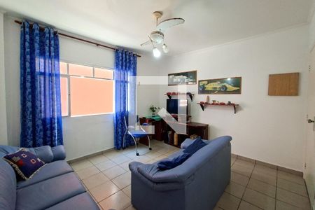Sala de apartamento para alugar com 1 quarto, 64m² em Vila Assuncao, Praia Grande