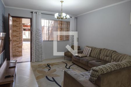 Casa 1 - Sala de casa à venda com 4 quartos, 200m² em Jardim Eusonia, Guarulhos