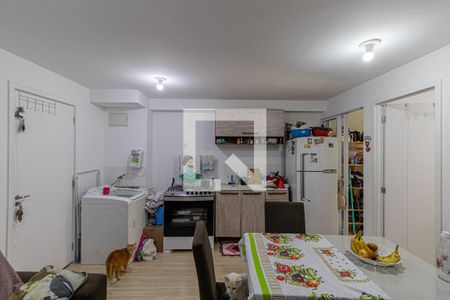 Sala/Cozinha de apartamento para alugar com 2 quartos, 39m² em Vila Buenos Aires, São Paulo