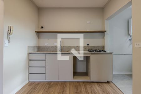 Cozinha de apartamento à venda com 1 quarto, 51m² em Brooklin Novo, São Paulo