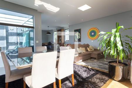 Sala de Jantar de casa de condomínio à venda com 5 quartos, 500m² em Retiro do Chalé, Brumadinho