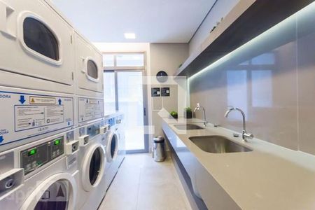 Lavanderia de kitnet/studio para alugar com 1 quarto, 35m² em Vila Madalena, São Paulo