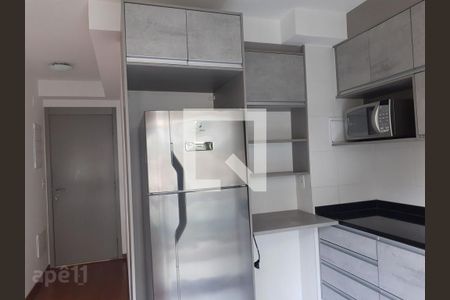 Cozinha de kitnet/studio para alugar com 1 quarto, 35m² em Vila Madalena, São Paulo