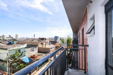 Varanda Sala de apartamento à venda com 2 quartos, 42m² em Vila das Merces, São Paulo