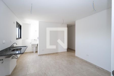 Sala/Cozinha de apartamento à venda com 2 quartos, 41m² em Vila das Merces, São Paulo