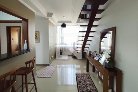 Sala de Estar de apartamento à venda com 3 quartos, 125m² em Jardim Santa Eudoxia, Campinas