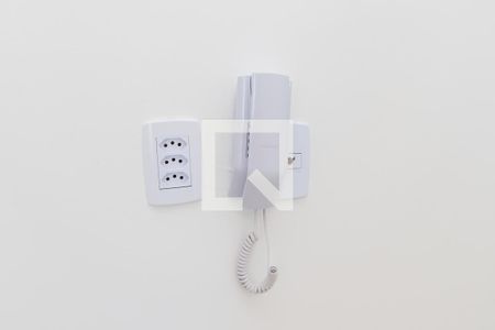 Sala/Cozinha - Interfone de apartamento para alugar com 1 quarto, 60m² em Ramos, Rio de Janeiro