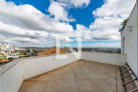 Varanda da Sala 2 de casa à venda com 3 quartos, 404m² em Estoril, Belo Horizonte