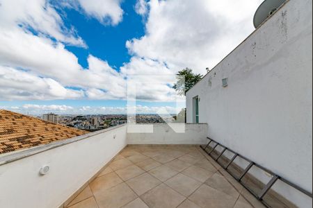 Varanda da Sala 2 de casa à venda com 3 quartos, 404m² em Estoril, Belo Horizonte