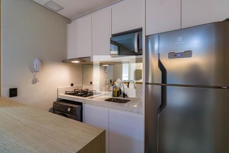 Sala/Cozinha de kitnet/studio à venda com 1 quarto, 26m² em Cidade Jardim, São Paulo