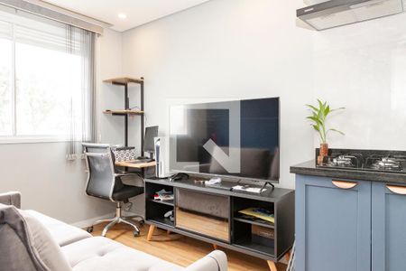Sala de apartamento para alugar com 1 quarto, 27m² em Jardim Mirante, São Paulo