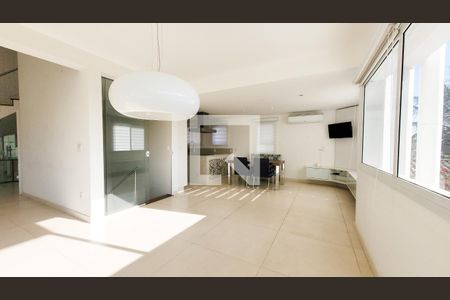 Sala de Jantar de casa de condomínio para alugar com 3 quartos, 377m² em Conjunto Habitacional Vila Santana (sousas), Campinas
