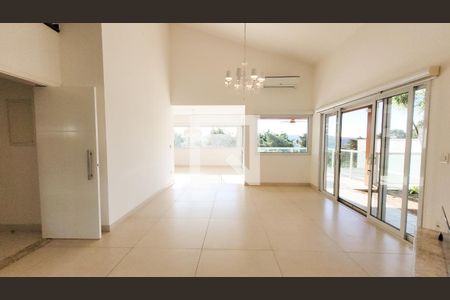 Sala de casa de condomínio para alugar com 3 quartos, 377m² em Conjunto Habitacional Vila Santana (sousas), Campinas
