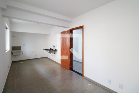 Sala de apartamento à venda com 1 quarto, 37m² em Nova Gerti, São Caetano do Sul