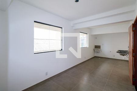 Sala de apartamento à venda com 1 quarto, 37m² em Nova Gerti, São Caetano do Sul