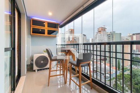 Varanda da Sala de apartamento para alugar com 3 quartos, 90m² em Cabral, Curitiba